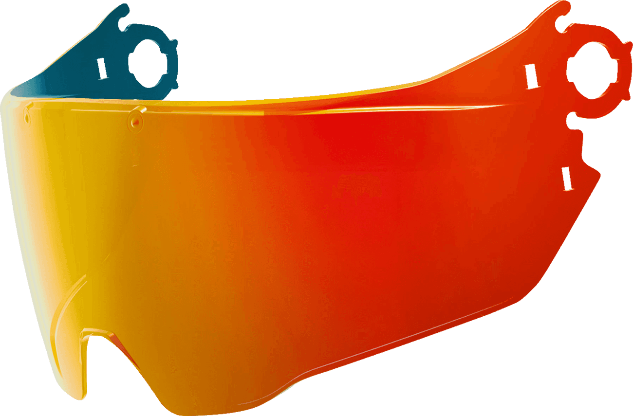 ICON 0130-1251 MX Shield - Elsinore™ - Calypso Red