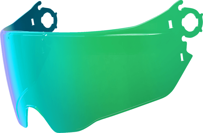 ICON 0130-1255 MX Shield - Elsinore™ - Cashmoney Green