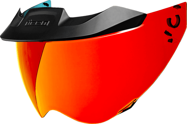 ICON 0130-1328 MotoShield™ Shield - Domain™ - Calypso Red