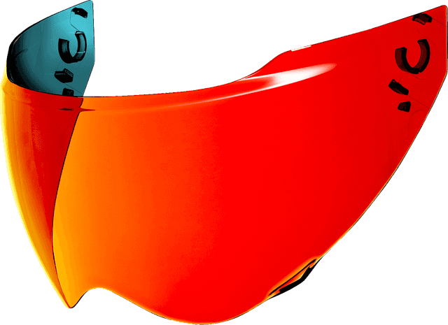 ICON 0130-1332 Domain™ Shield - Calypso Red