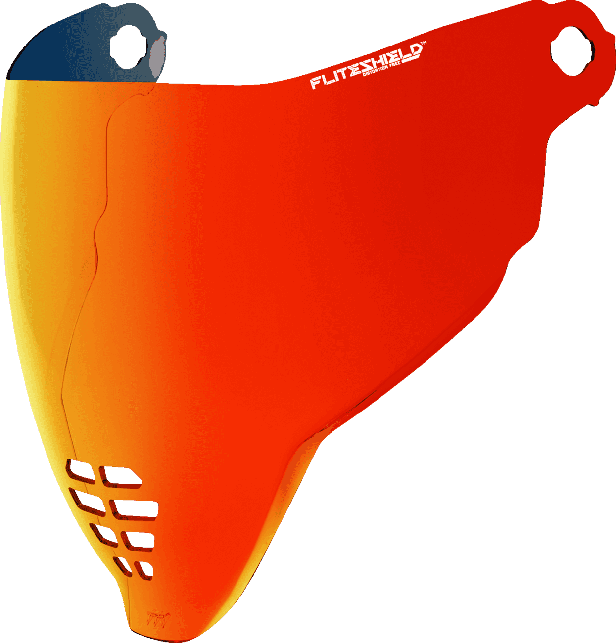 ICON 0130-1339 FliteShield™ Shield - Airflite™ - Calpyso Red