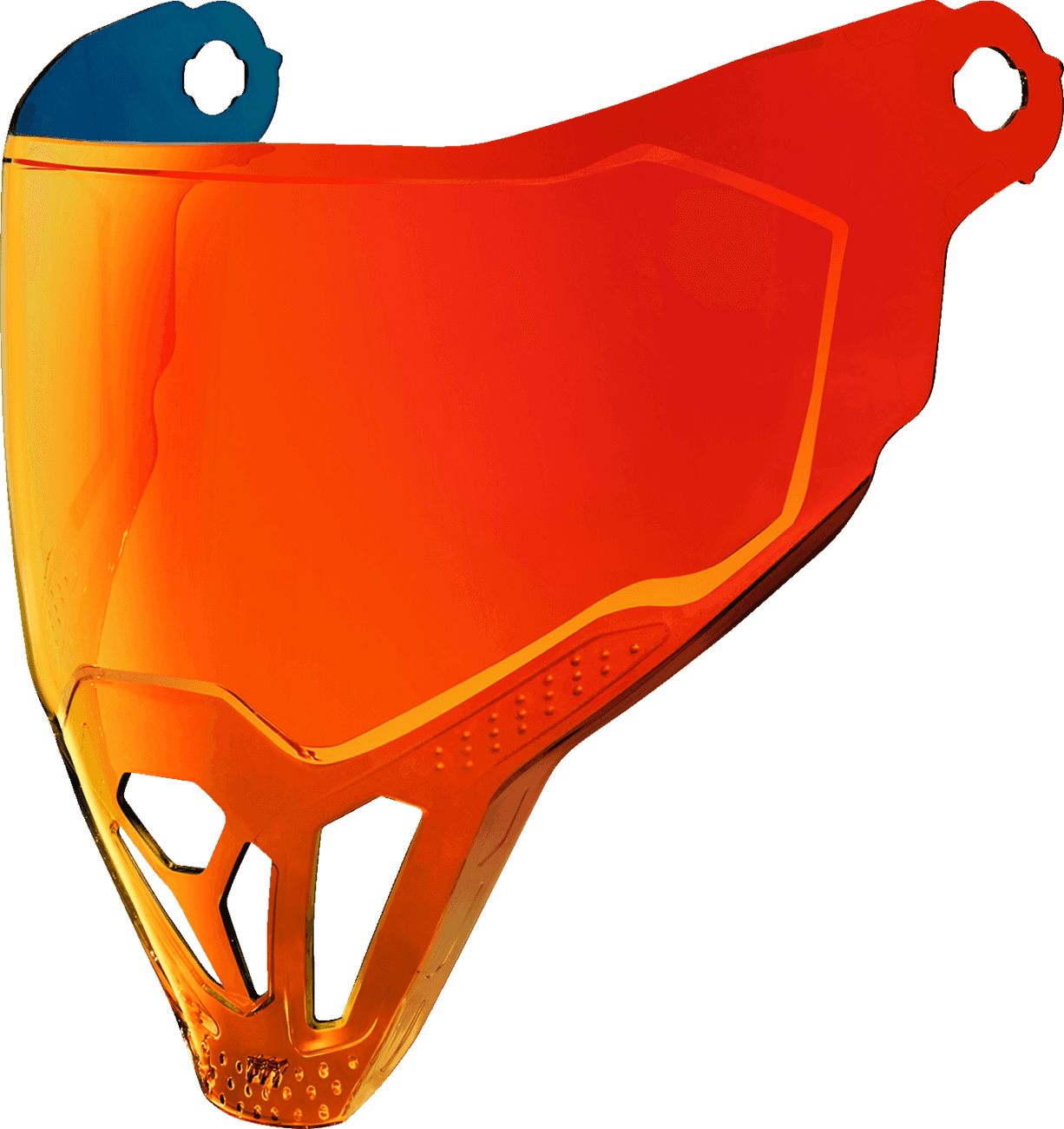 ICON 0130-1346 ForceShield™ Shield - Airflite™ - Calypso Red
