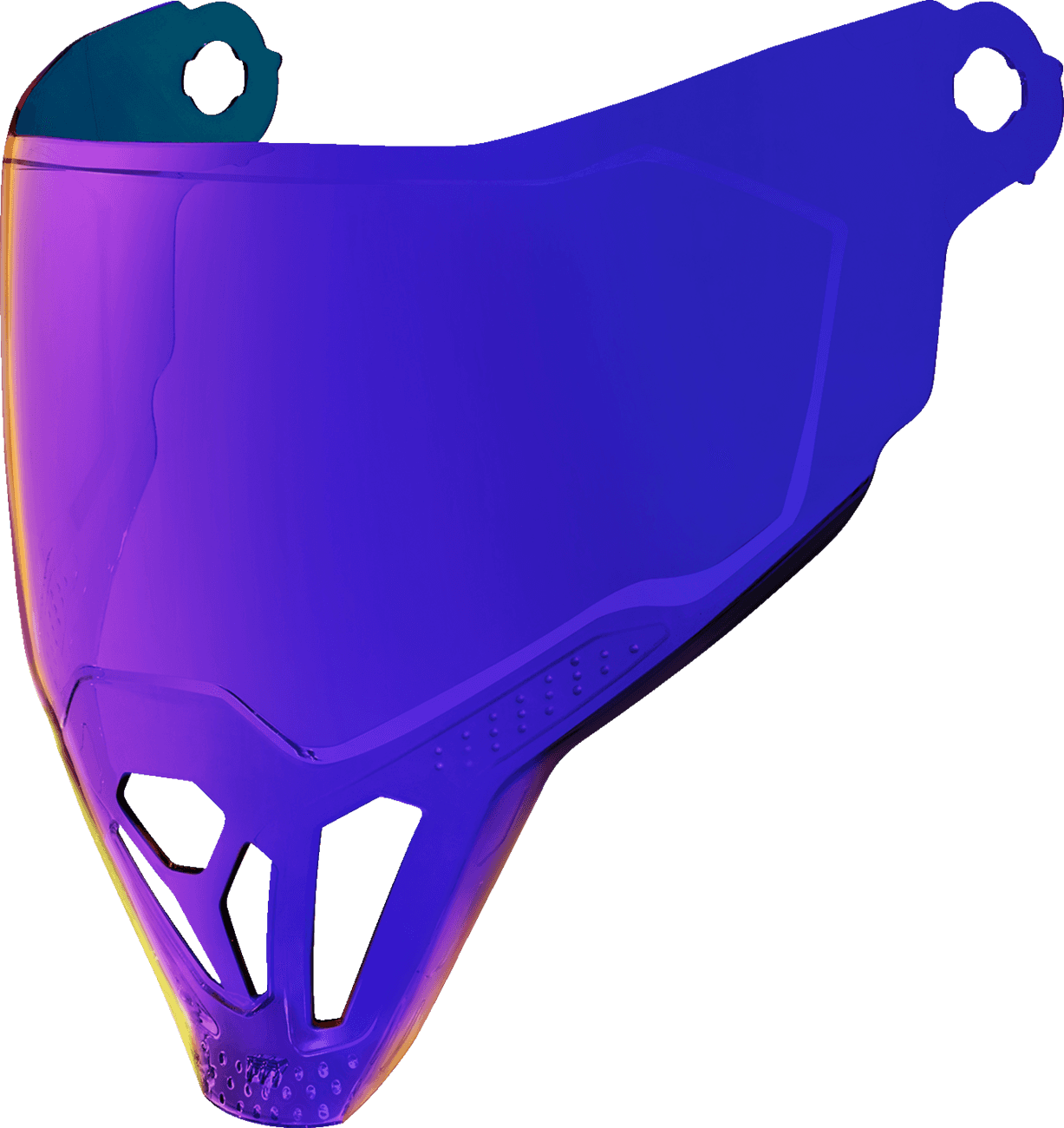ICON 0130-1348 ForceShield™ Shield - Airflite™ - Blurple Purple