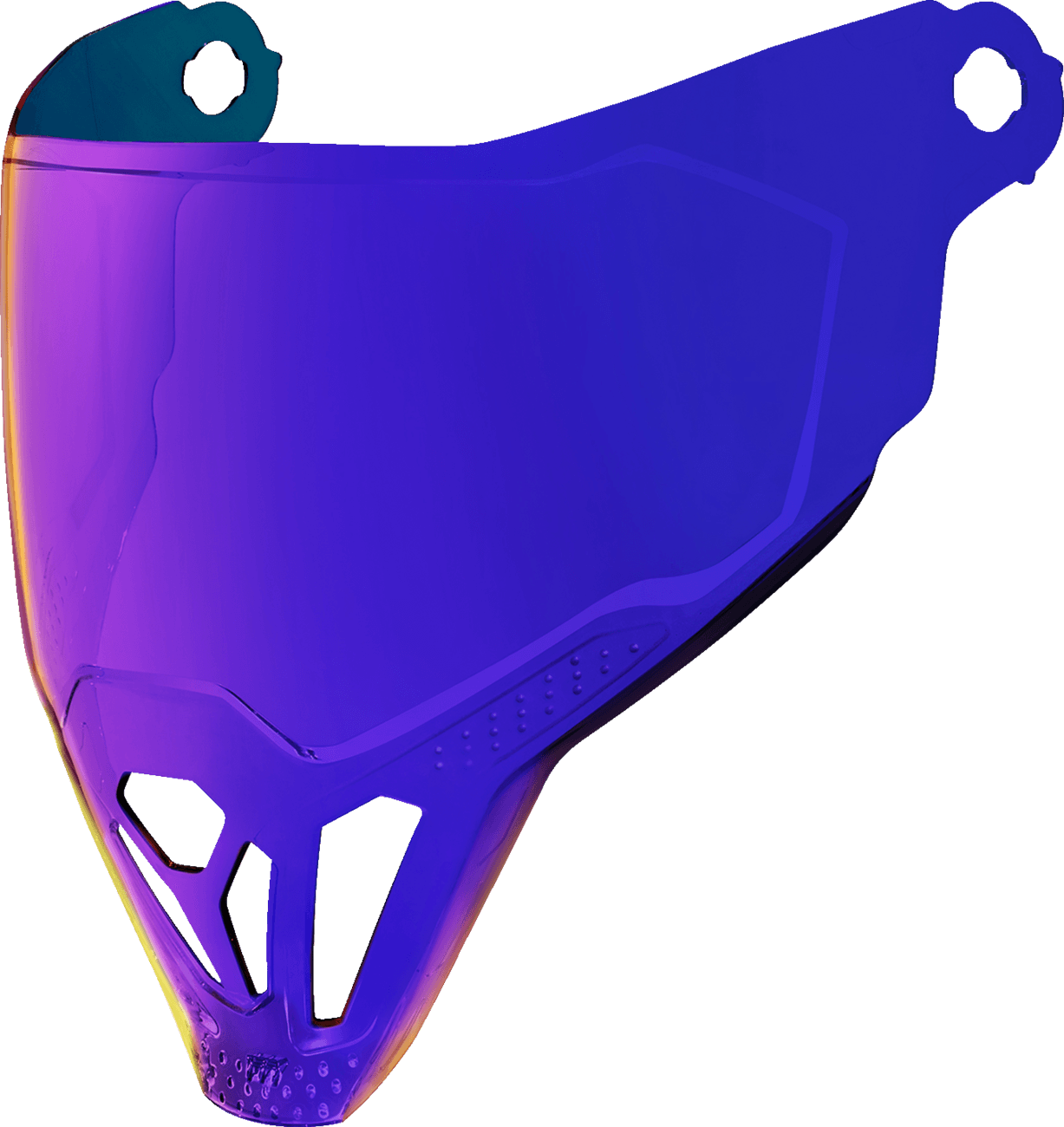 ICON 0130-1348 ForceShield™ Shield - Airflite™ - Blurple Purple
