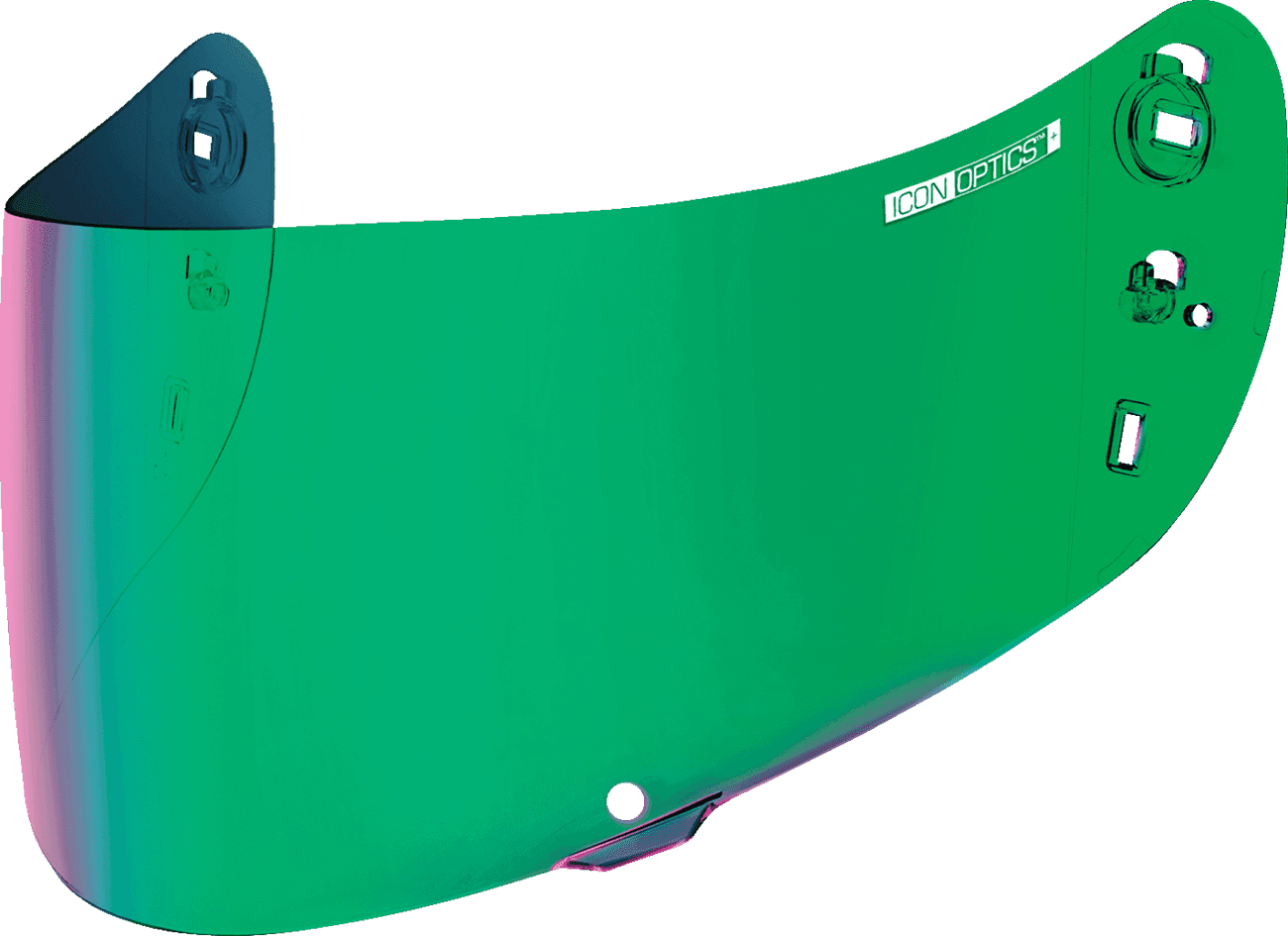 ICON 0130-1356 Optics™ Shield - Cashmoney Green