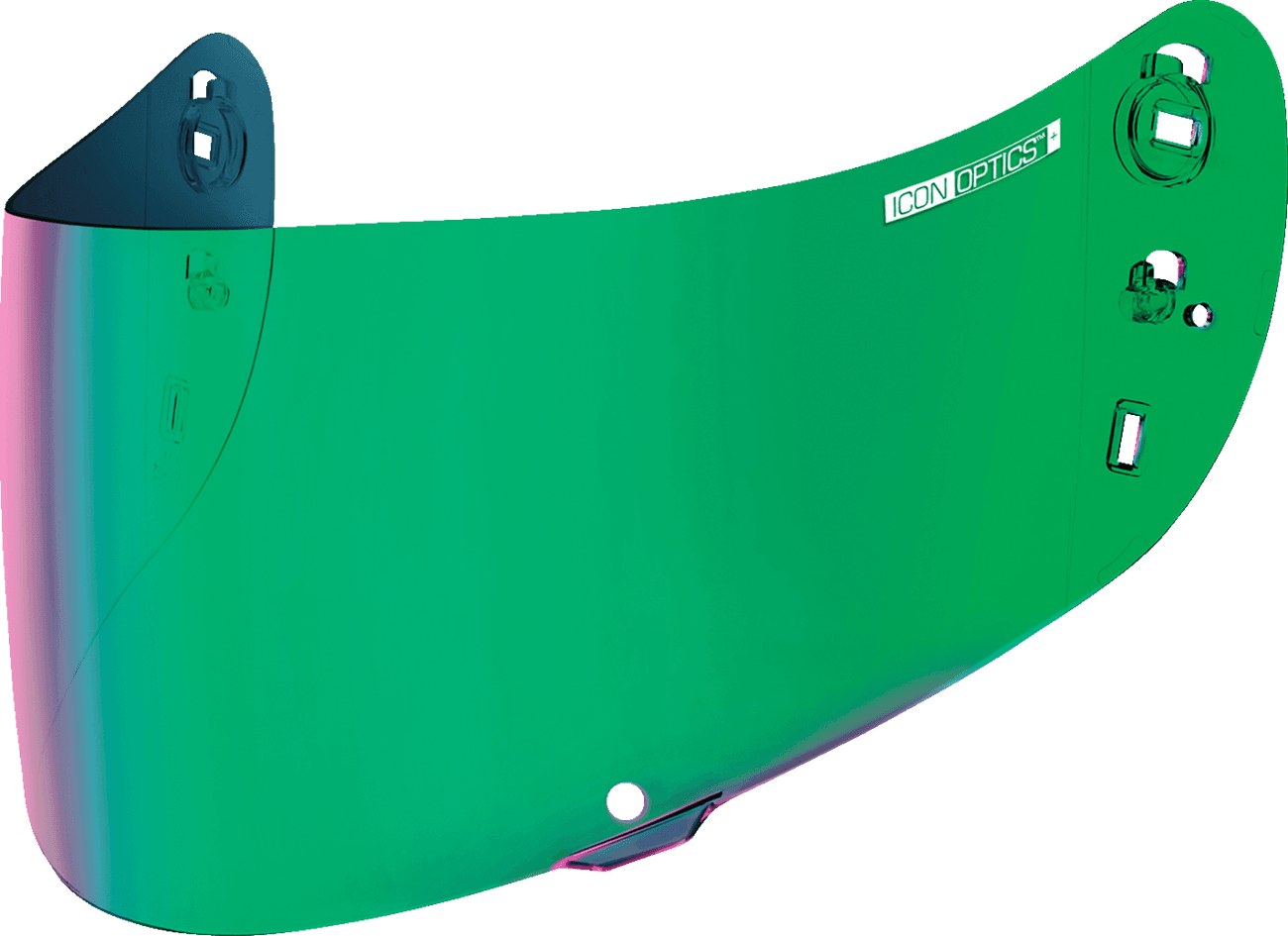 ICON 0130-1356 Optics™ Shield - Cashmoney Green