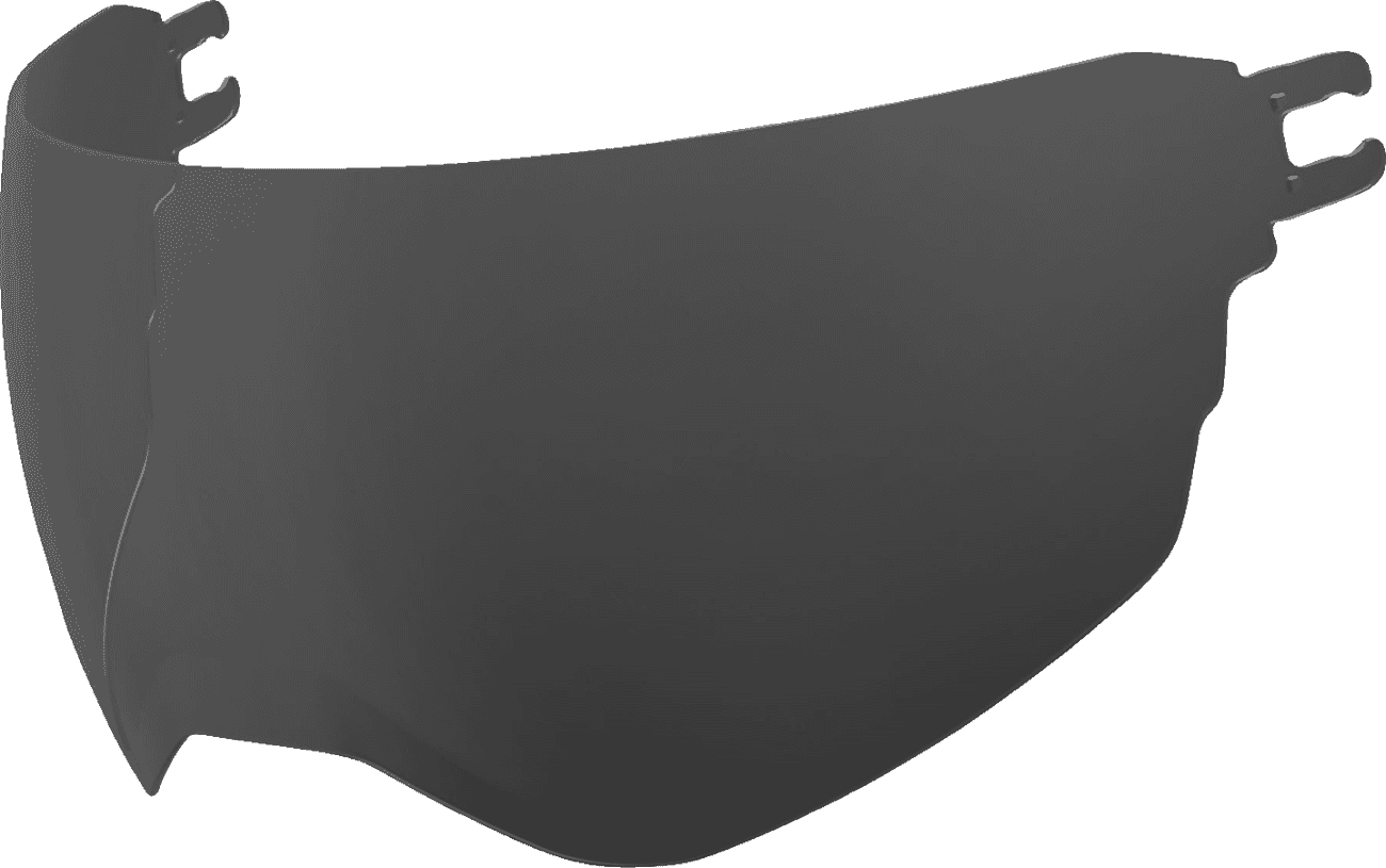 ICON 0130-1398 Dropshield Ultra™ Shield - Ultraflite™ - Dark Smoke