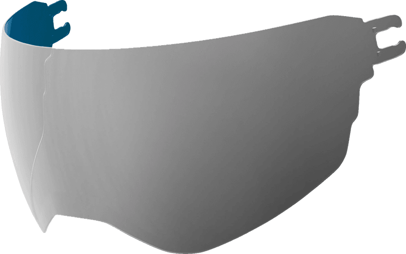 ICON 0130-1399 Dropshield Ultra™ Shield - Ultraflite™ - Warboy Chrome