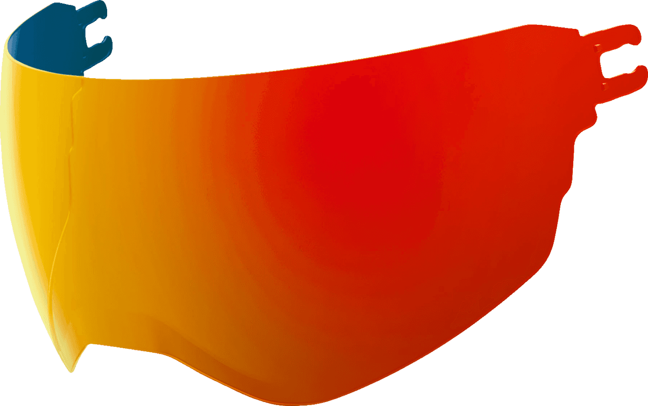 ICON 0130-1401 Dropshield Ultra™ Shield - Ultraflite™ - Calypso Red