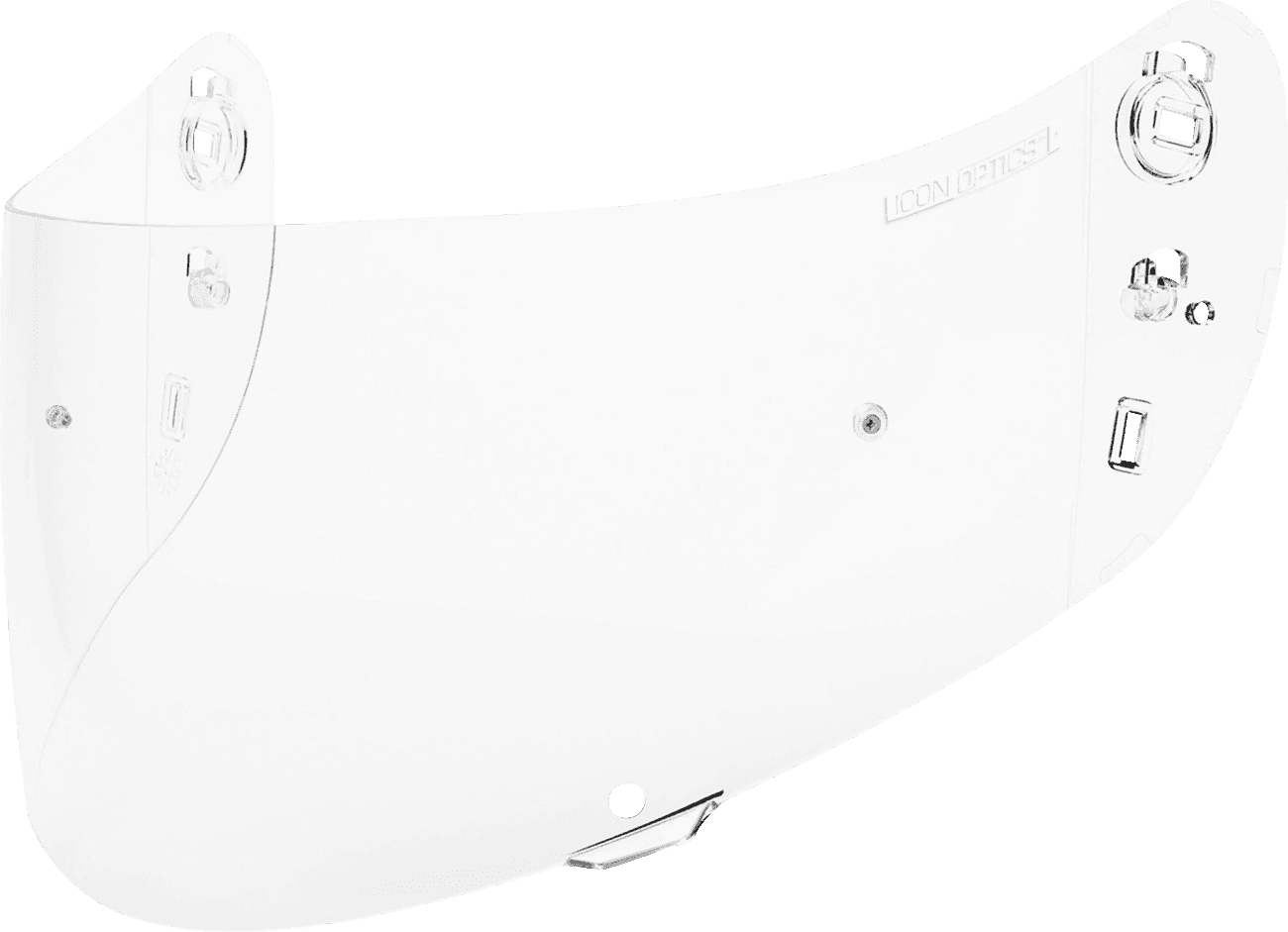 ICON 0130-1408 Optics™ Shield - Airframe Pro/Airform/Airmada™ - Pinlock® Prepared - 22.06 - Clear