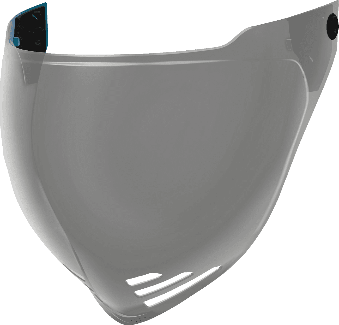 ICON 0130-1433 Domain™ Bubble Shield - Warboy Chrome