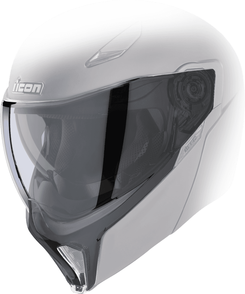 ICON 0130-1461 Threshold™ Shield - 22.06 - Dark Smoke
