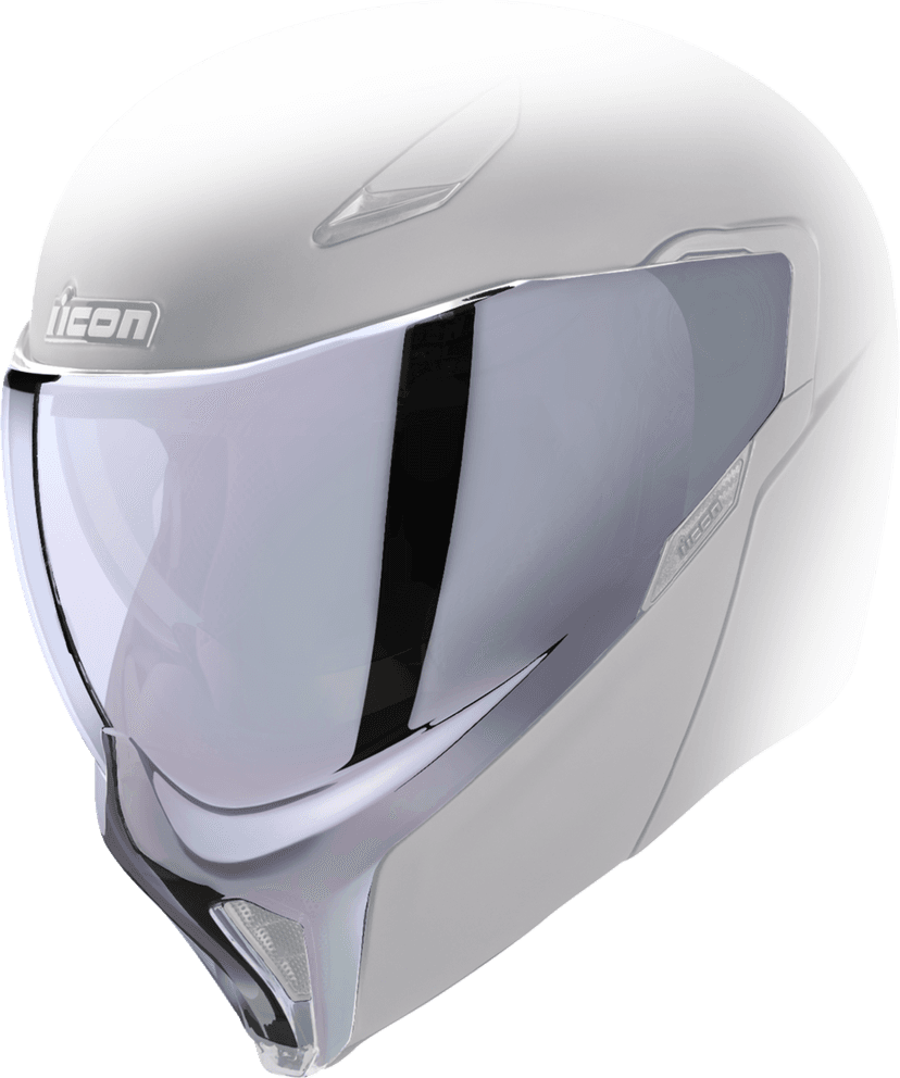 ICON 0130-1464 Threshold™ Shield - Warboy Chrome