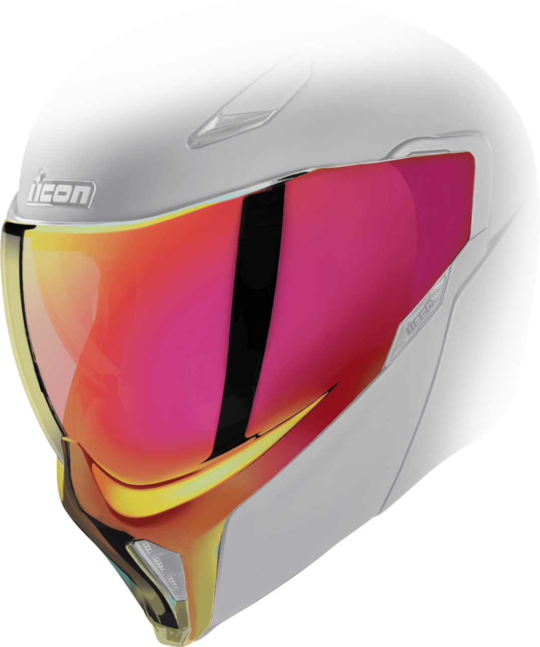 ICON 0130-1466 Threshold™ Shield - Calypso Red