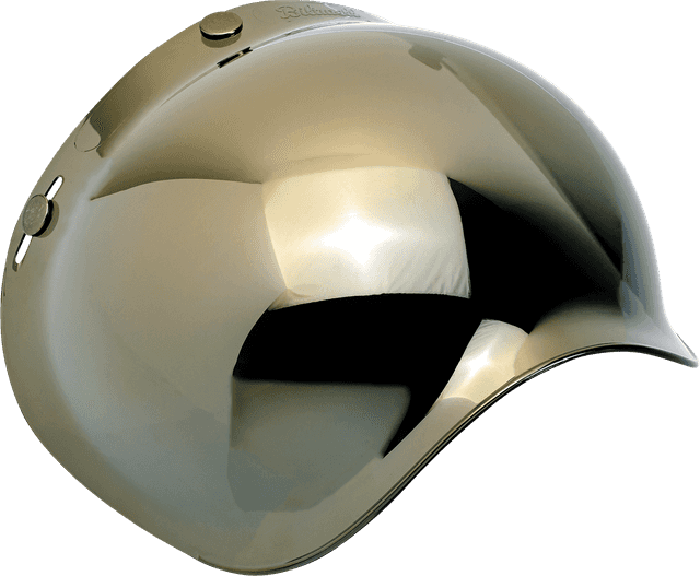 BILTWELL 0131-0114 Bubble Shield - Gold Mirror — image 3 of 3