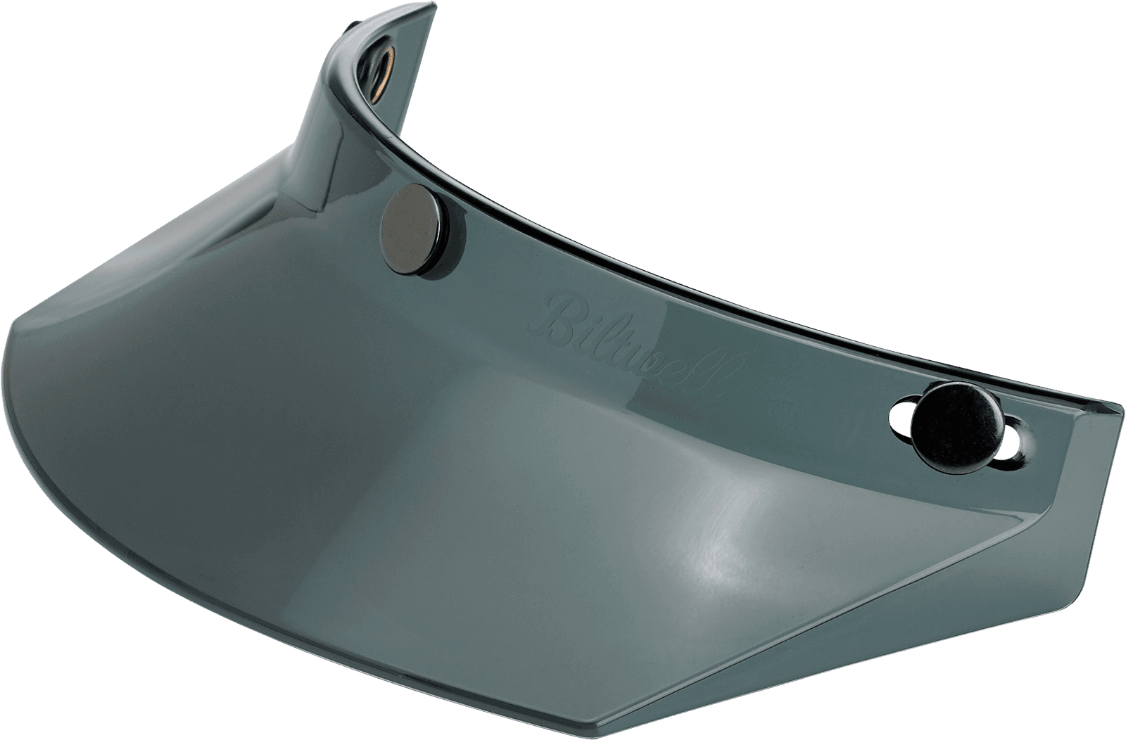 BILTWELL 0132-1012 Moto 3-Snap Visor - Smoke