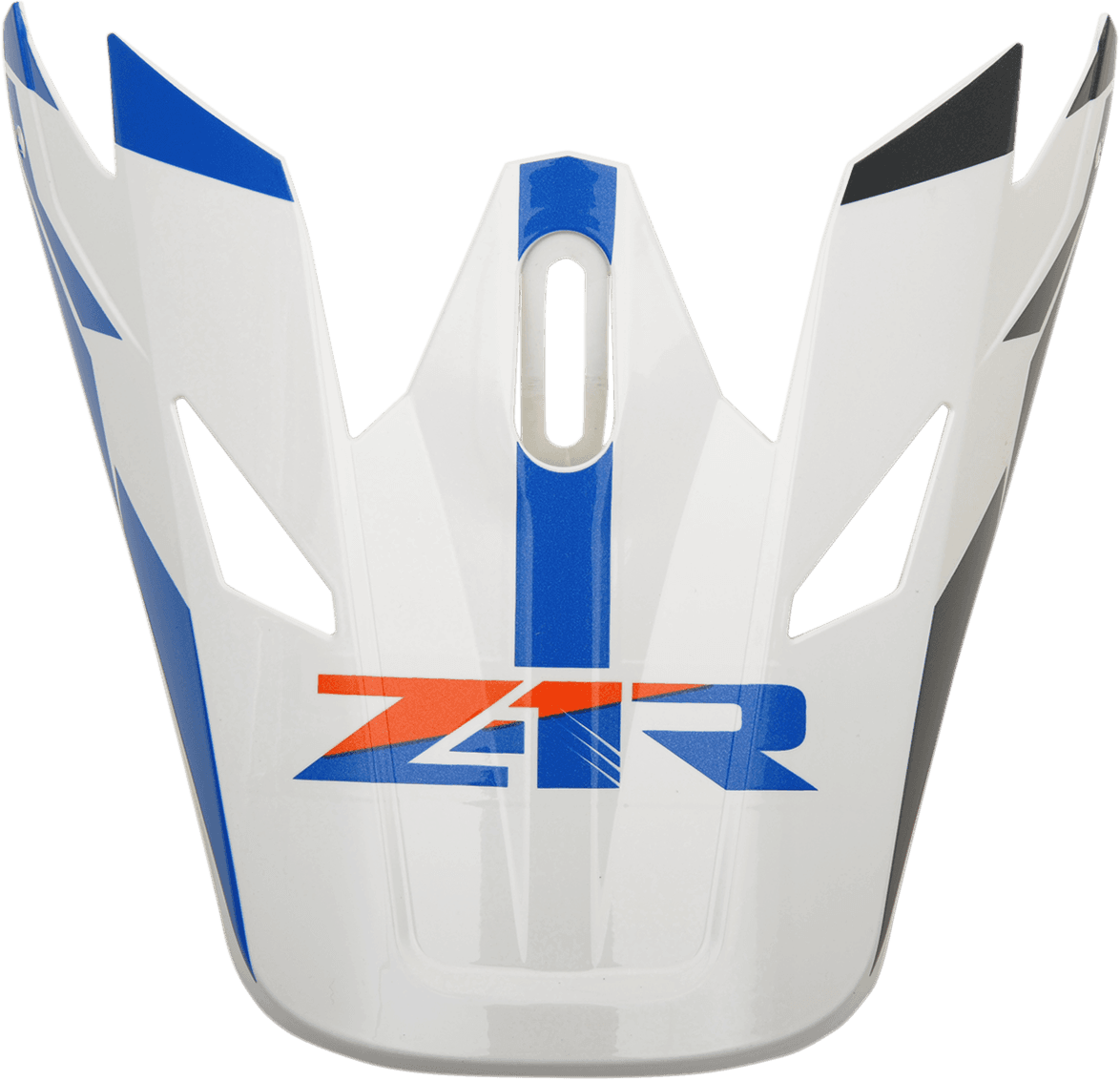 Z1R 0132-1085 Rise Visor Kit - Orange/Blue