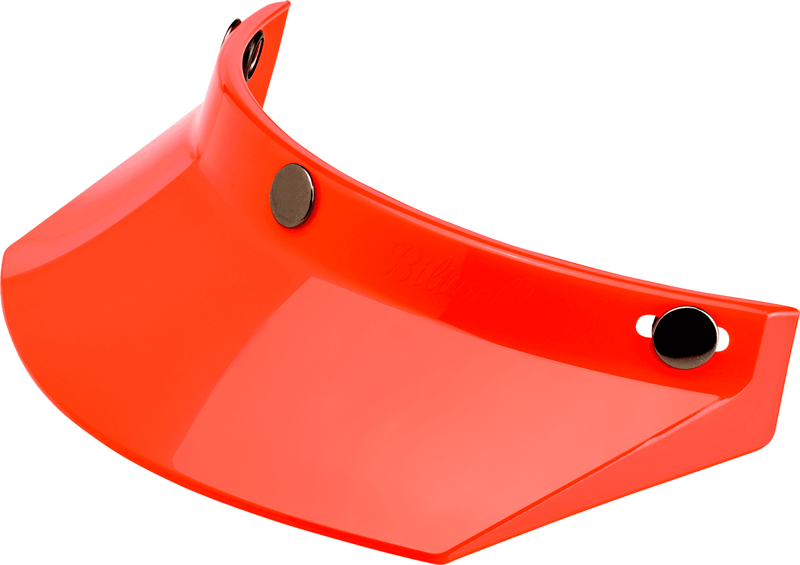 BILTWELL 0132-1140 Moto 3-Snap Visor - Orange