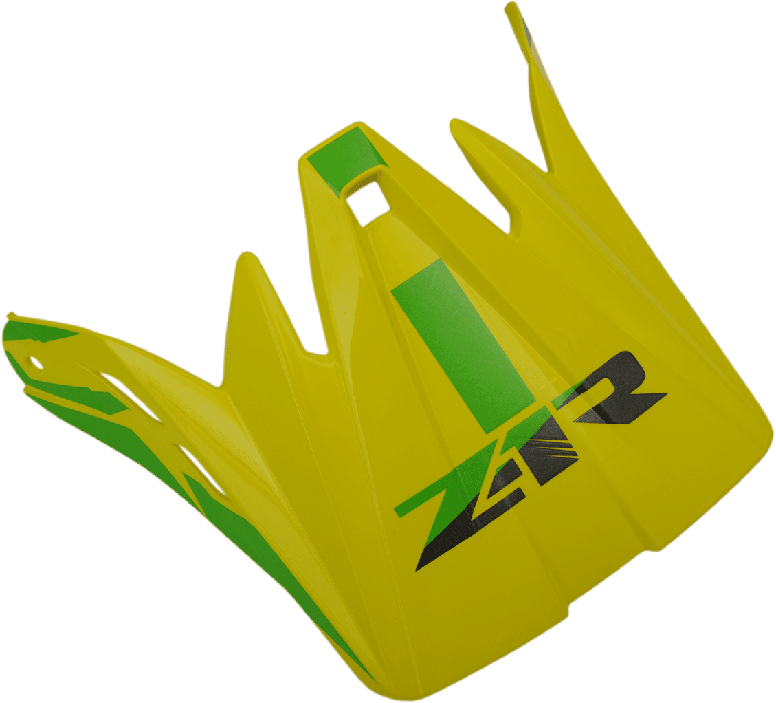 Z1R 0132-1236 Child Rise Visor Kit - Hi-Vis Yellow/Green