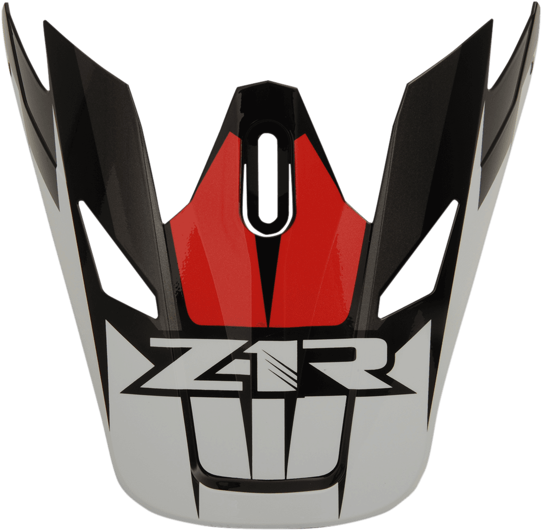 Z1R 0132-1247 Rise Visor Kit - Ascend - Red