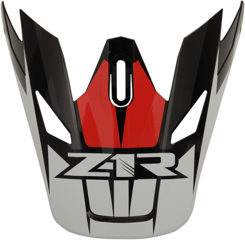 Z1R 0132-1247 Rise Visor Kit - Ascend - Red