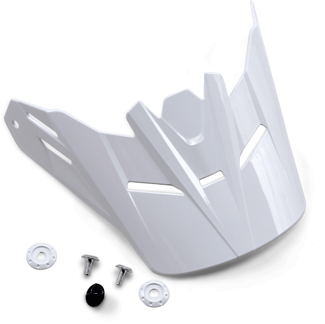 Z1R 0132-1342 Youth Rise Visor Kit - Solid - Gloss White