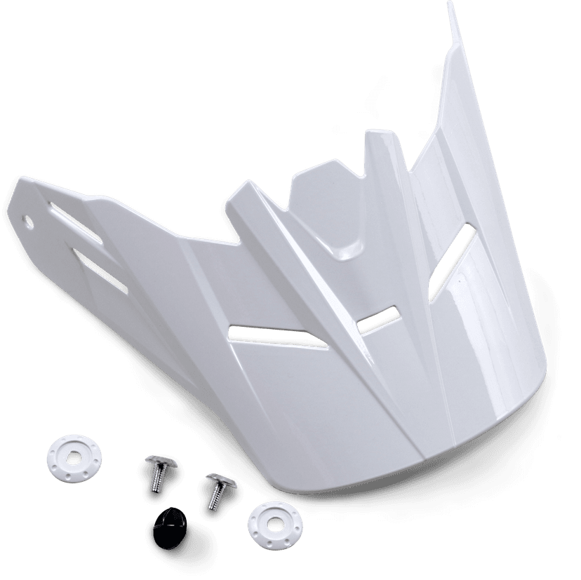 Z1R 0132-1342 Youth Rise Visor Kit - Solid - Gloss White