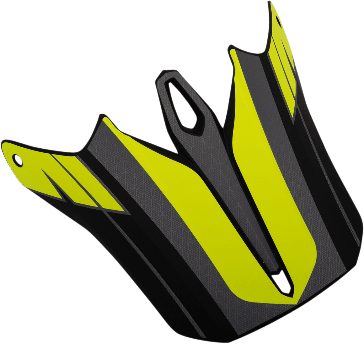 Z1R 0132-1360 F.I. Visor Kit - Hysteria - Hi-Vis Yellow/Gray