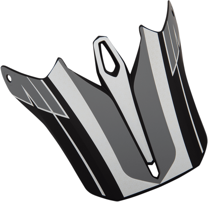 Z1R 0132-1361 F.I. Visor Kit - Hysteria - Gray/White