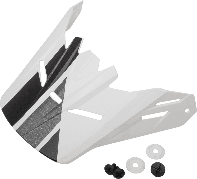 Z1R 0132-1402 Youth Rise Visor - Evac - Gloss White/Black/Gray