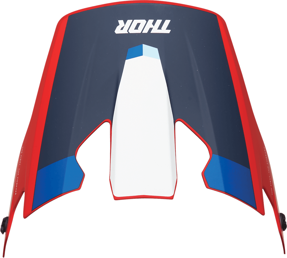 THOR 0132-1448 Reflex Visor Kit - Apex - Red/White/Blue