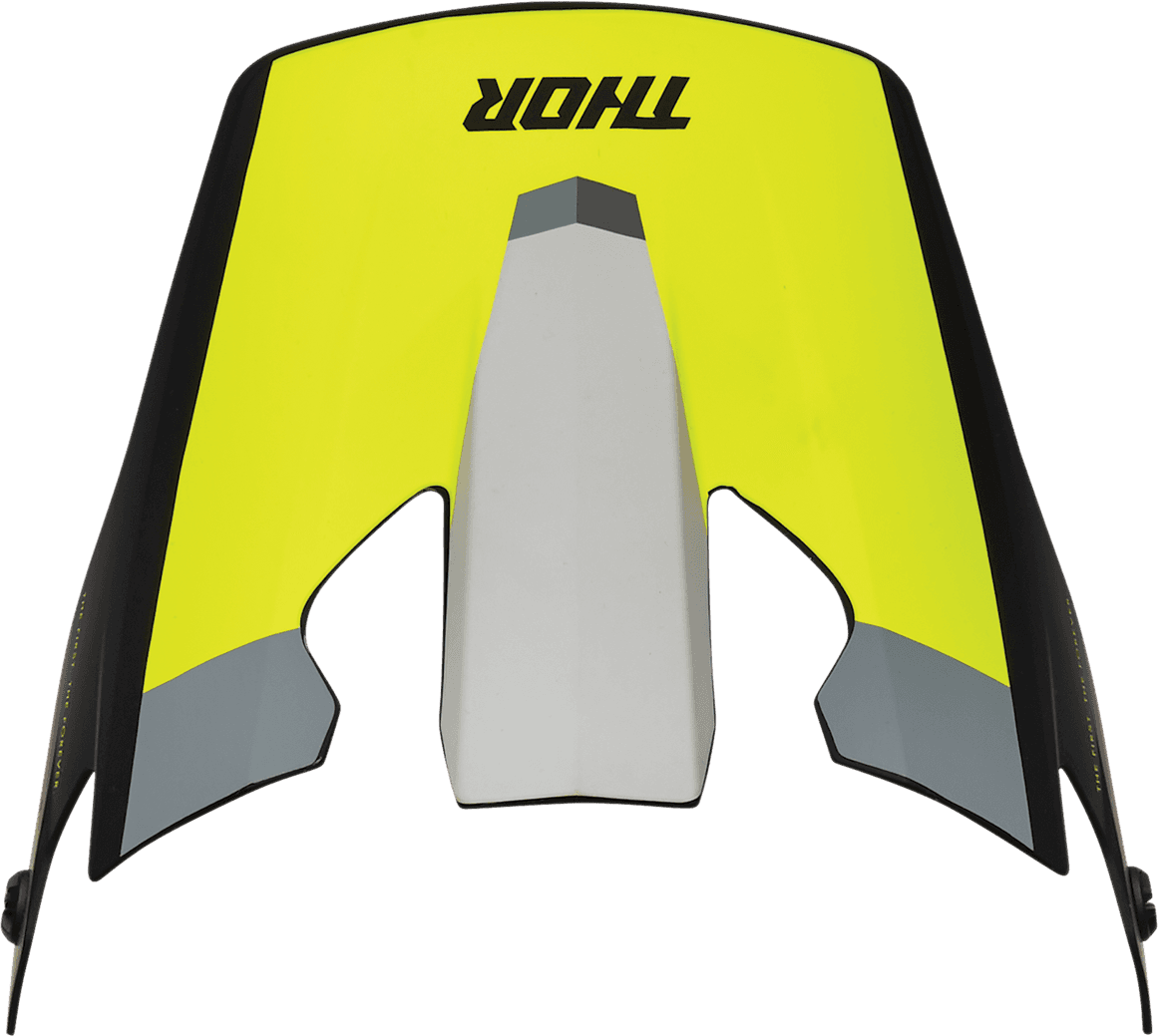 THOR 0132-1449 Reflex Visor Kit - Apex - Acid/Gray