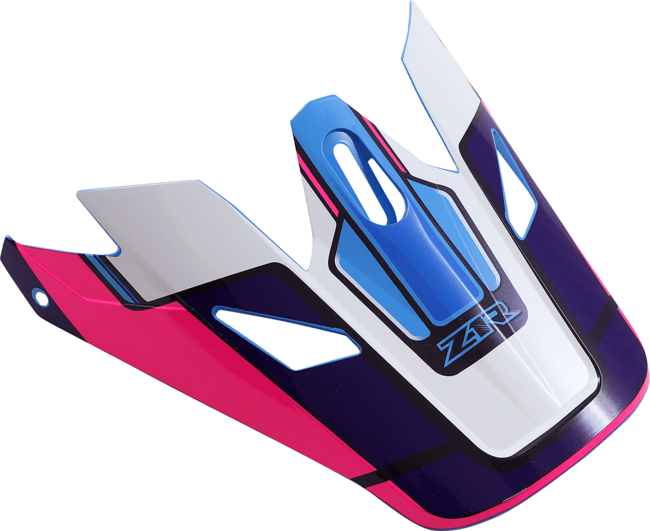 Z1R 0132-1468 Rise Visor Kit - MC - Pink/Blue