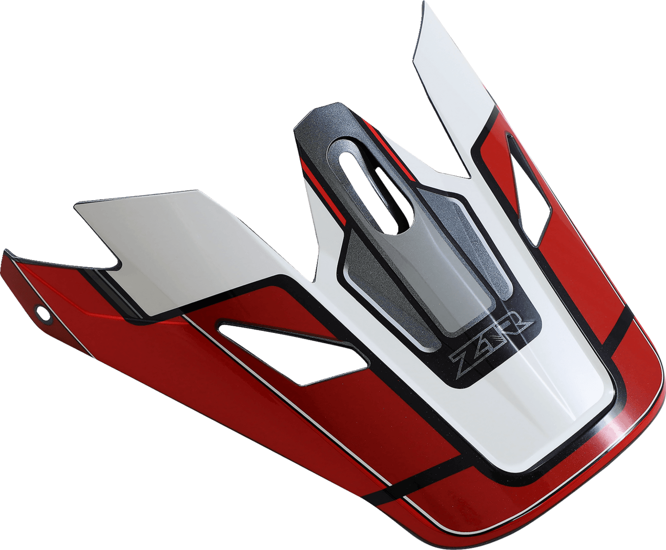 Z1R 0132-1471 Rise Visor Kit - MC - Red/Gray