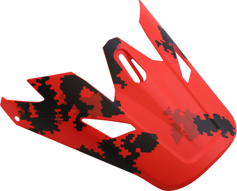 Z1R 0132-1480 Rise Visor Kit - Digi Camo - Red — image 1 of 2