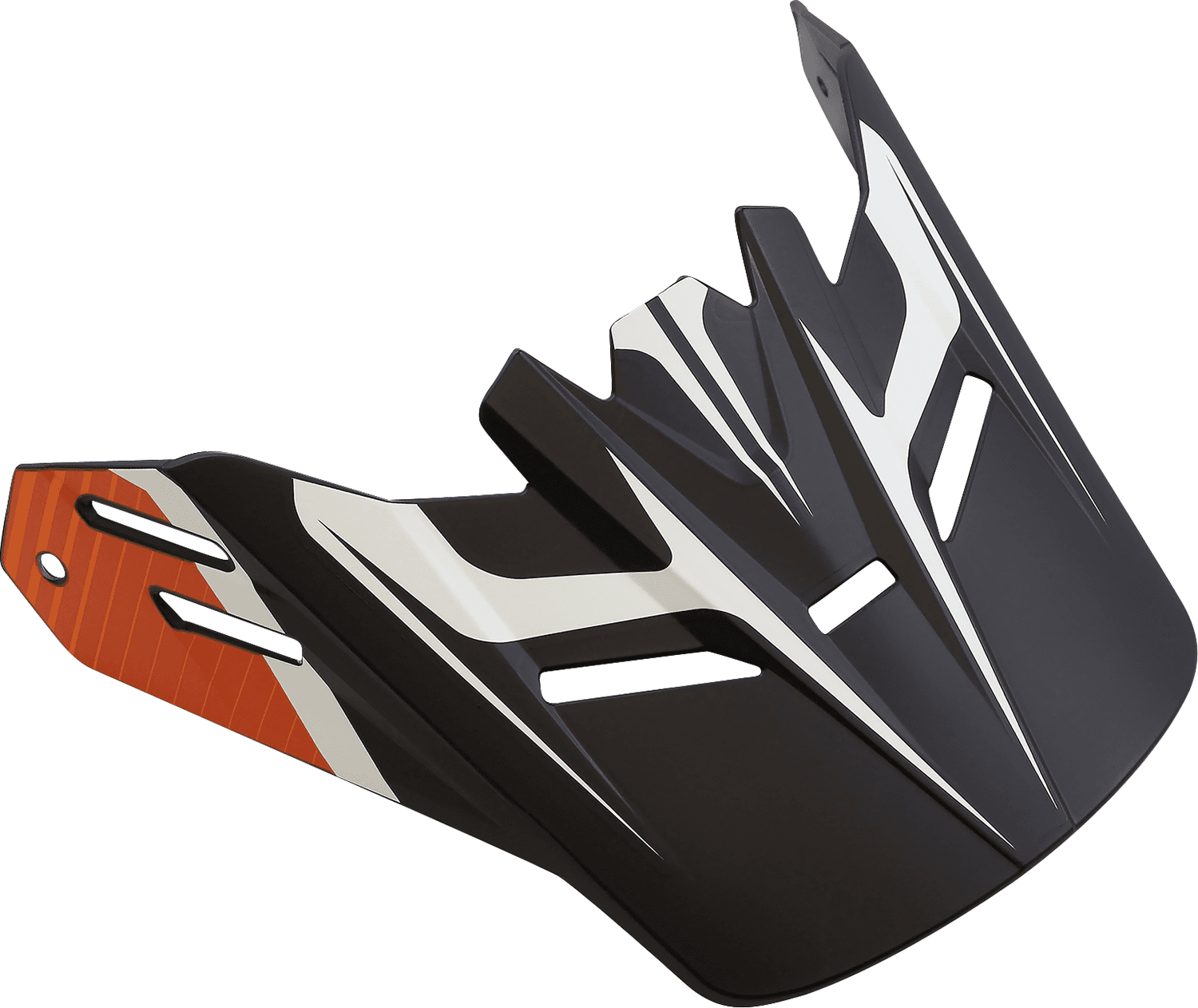 Z1R 0132-1488 Youth Rise Visor Kit - Flame - Orange