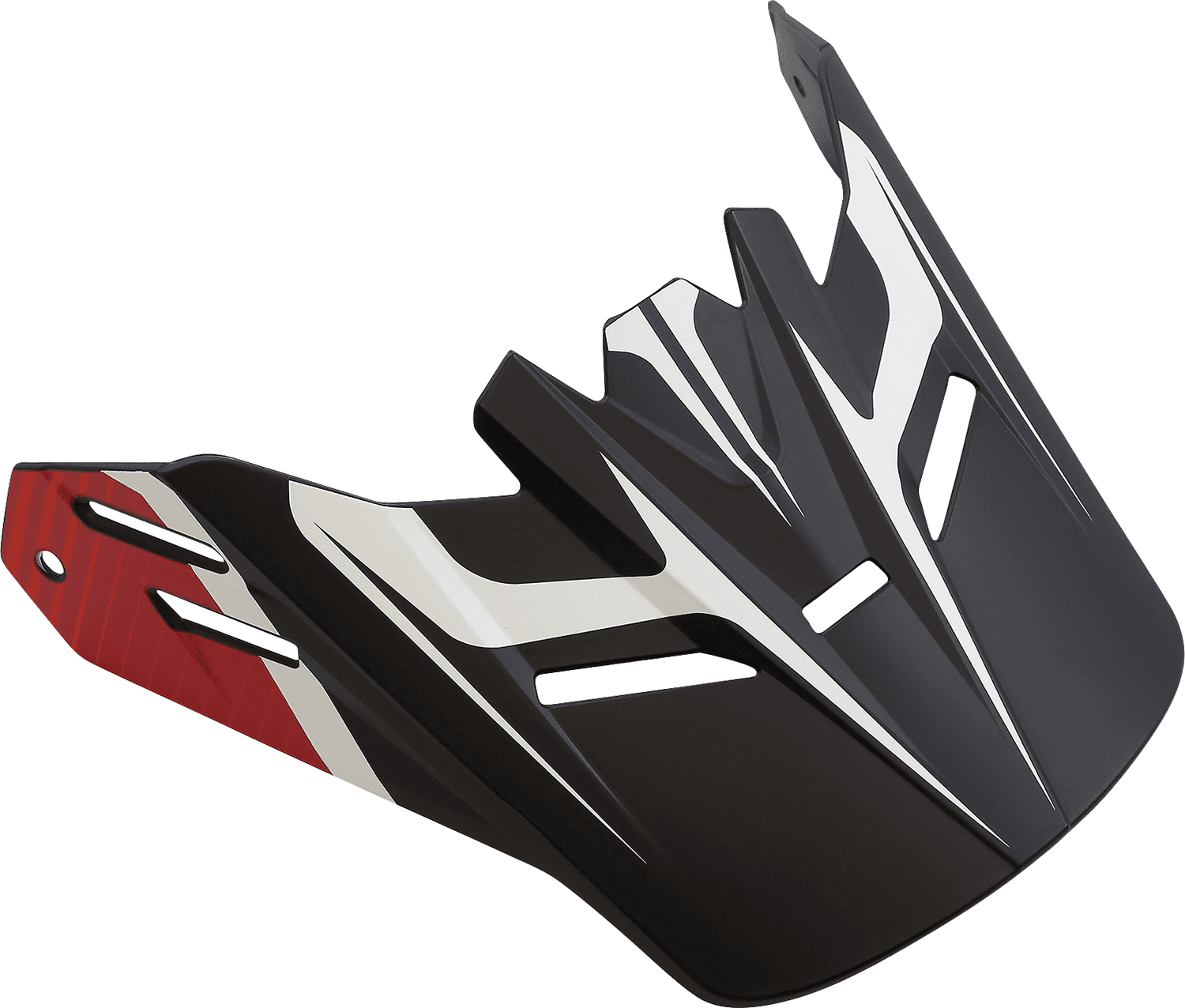 Z1R 0132-1489 Youth Rise Visor Kit - Flame - Red