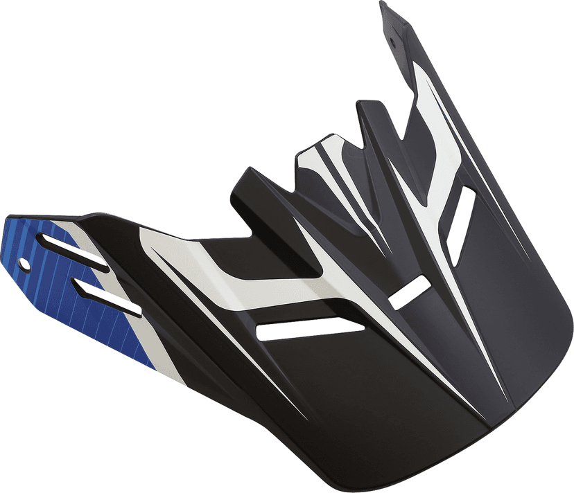 Z1R 0132-1490 Youth Rise Visor Kit - Flame - Blue — image 1 of 2