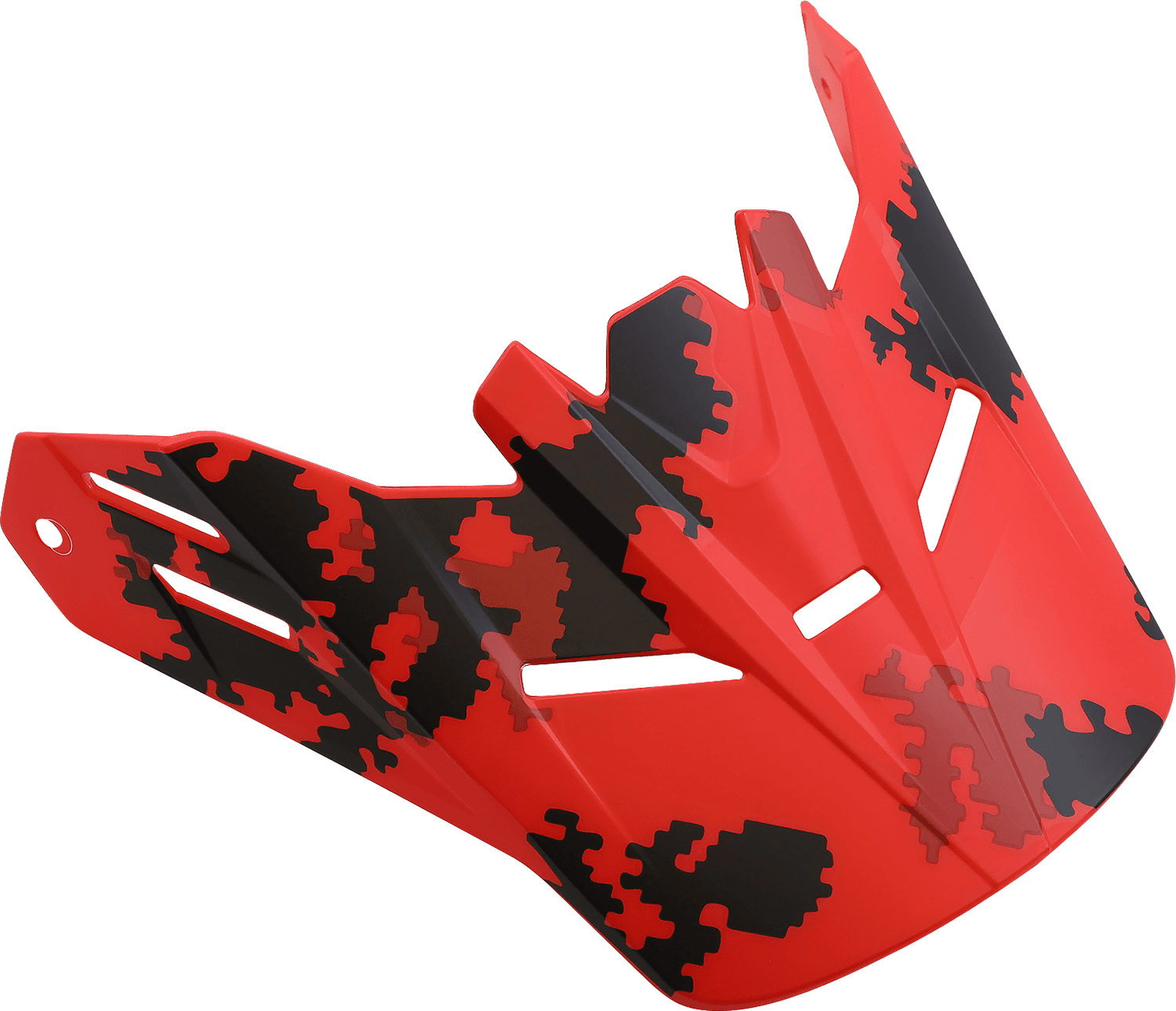 Z1R 0132-1494 Youth Rise Visor Kit - Digi Camo - Red