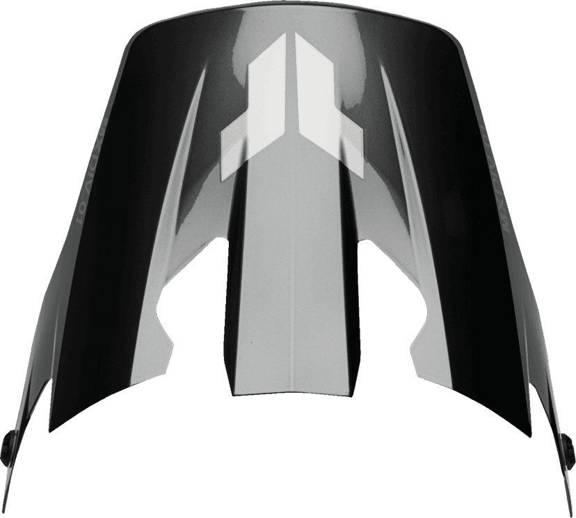THOR 0132-1832 Reflex Sport Visor - Rogue - Charcoal/Silver