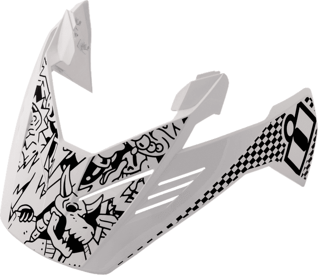 ICON 0132-1847 Elsinore™ Peak - Doodle 3 - White - XS-S — image 2 of 3