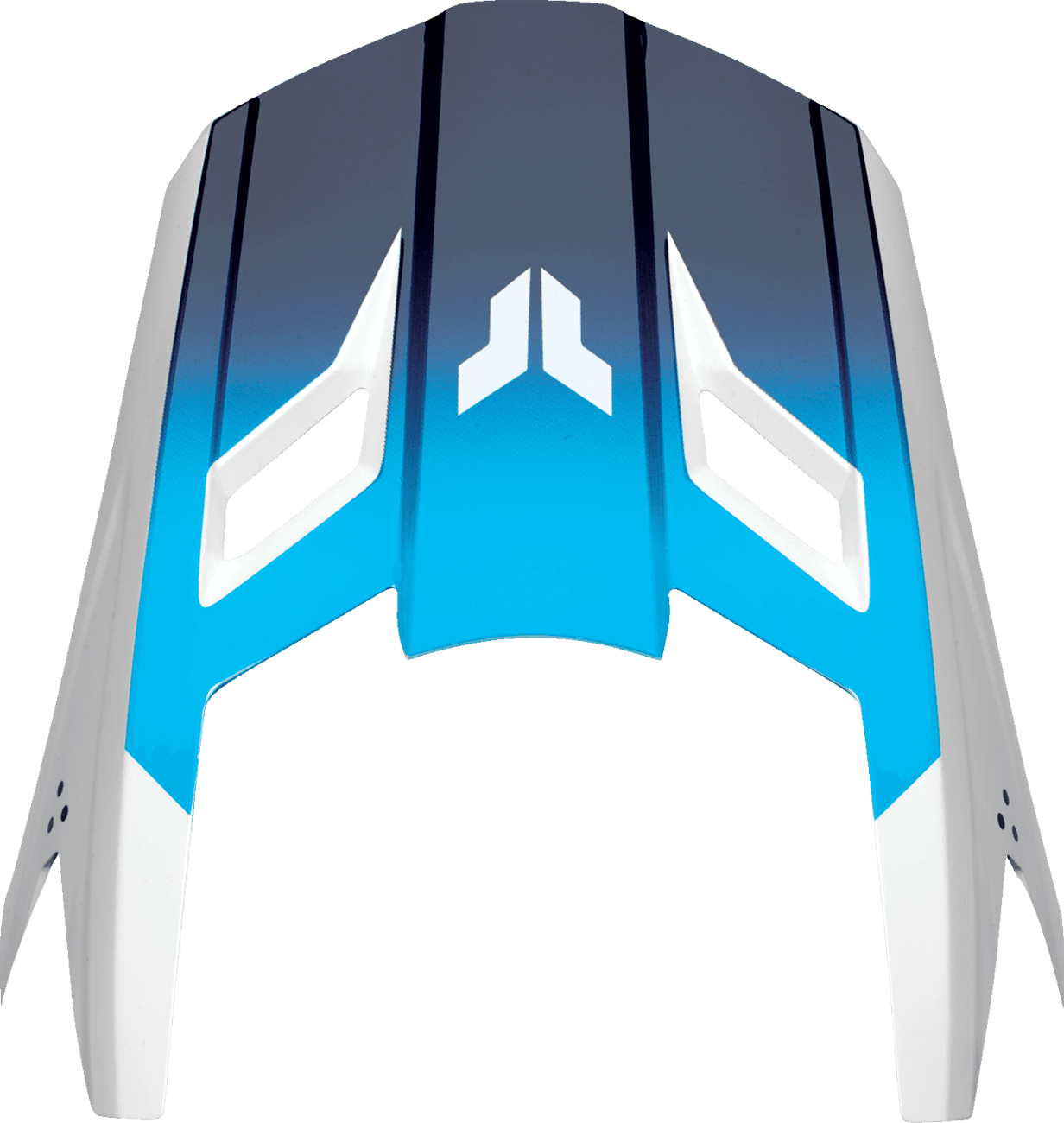THOR 0132-1860 Fleet Visor Kit - Storm - White/Navy - XS-M