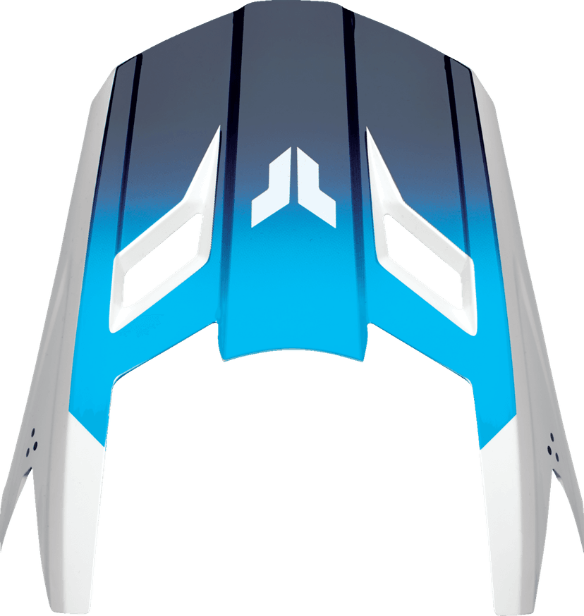 THOR 0132-1860 Fleet Visor Kit - Storm - White/Navy - XS-M