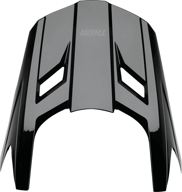 THOR 01321921 Youth Fleet Visor Kit - Blackout - Gloss Black