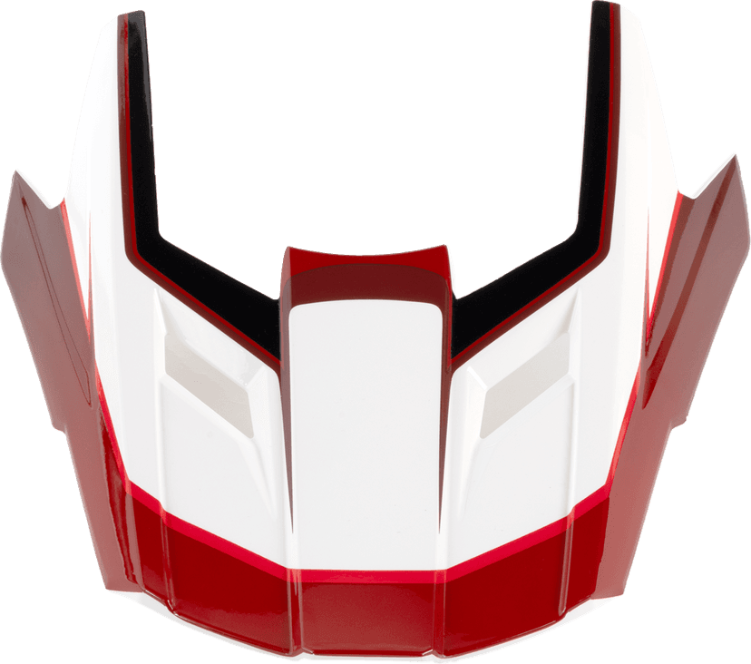 Z1R 0132-1931 Dirt Maxx Visor Kit - Vortex - Red/White - XS-M — image 2 of 2