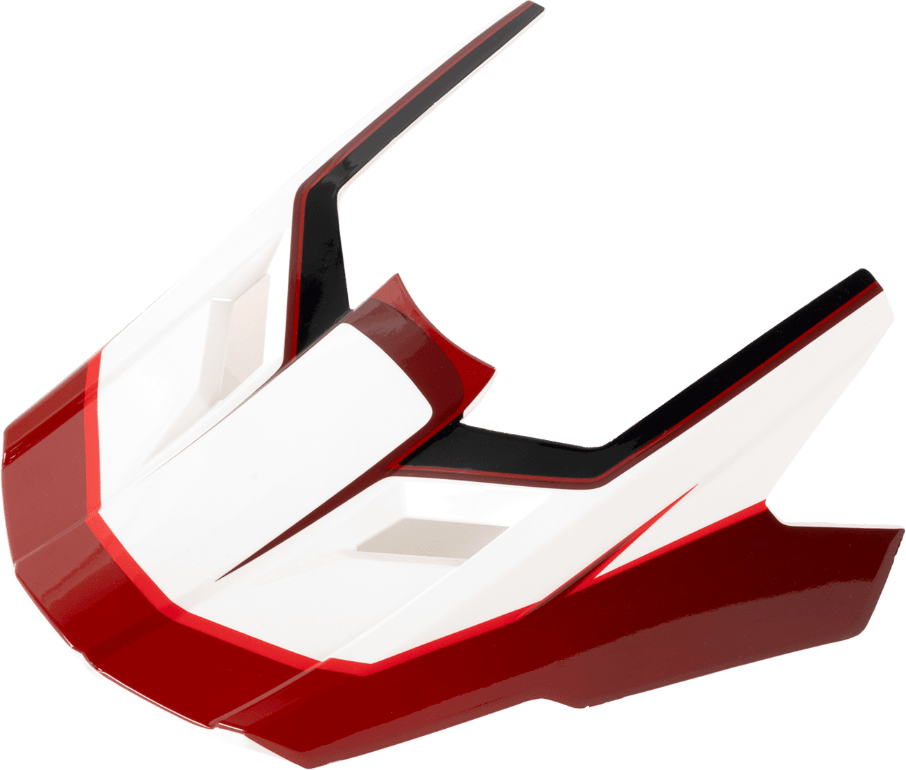 Z1R 0132-1932 Dirt Maxx Visor Kit - Vortex - Red/White - L-2XL