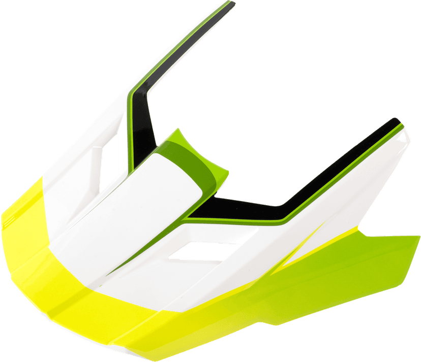 Z1R 0132-1938 Dirt Maxx Visor Kit - Vortex - White/Green - XS-M — image 1 of 2
