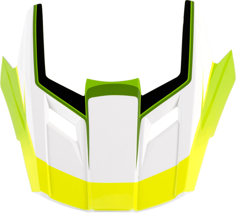 Z1R 0132-1938 Dirt Maxx Visor Kit - Vortex - White/Green - XS-M — image 2 of 2