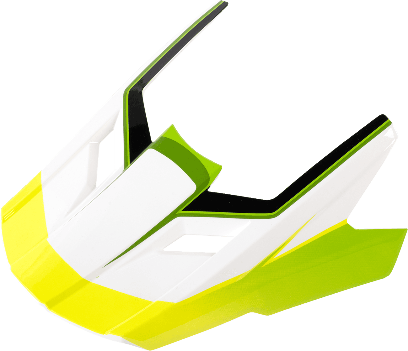 Z1R 0132-1939 Dirt Maxx Visor Kit - Vortex - White/Green - L-2XL
