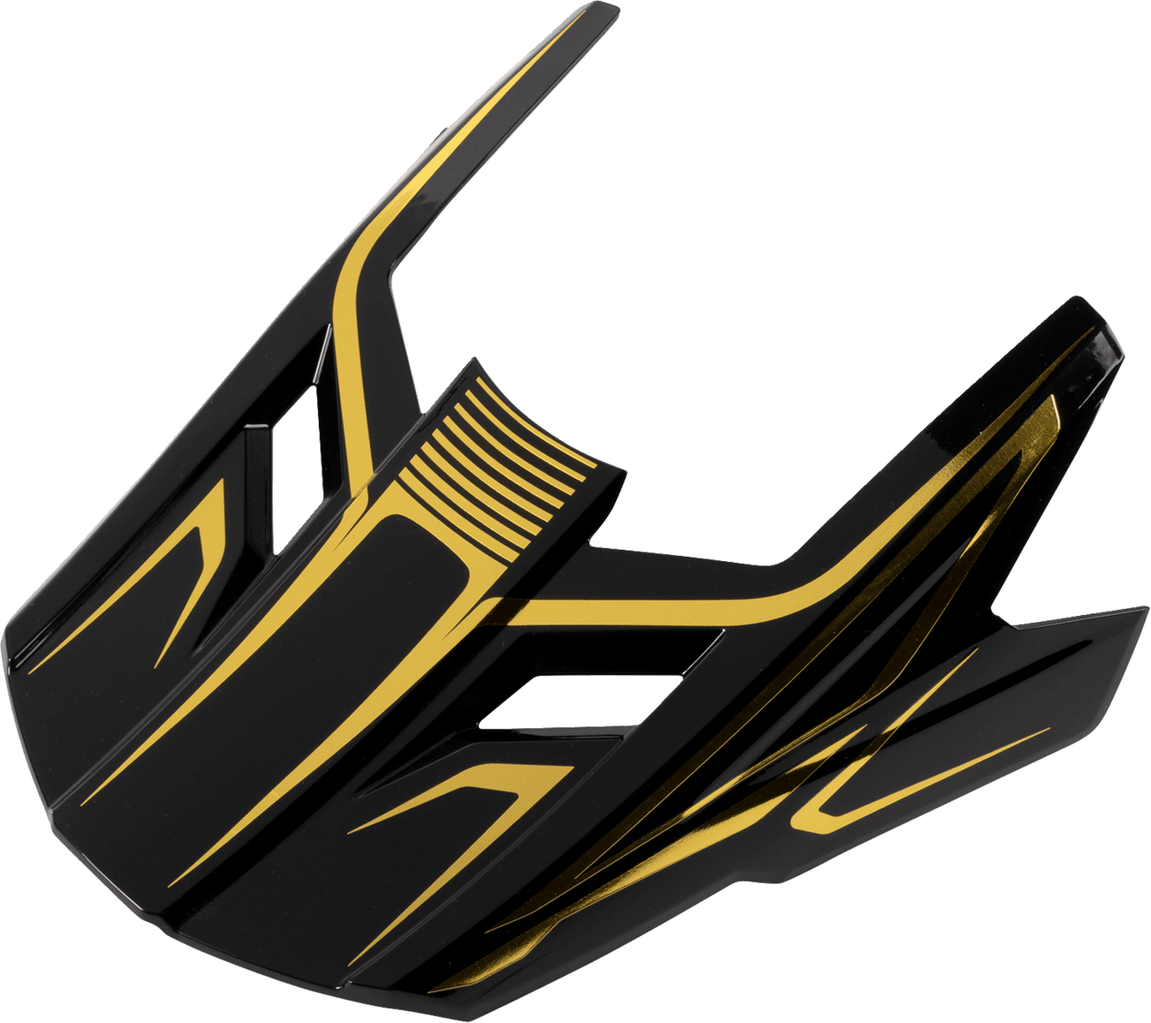 Z1R 0132-1942 Dirt Maxx Visor Kit - Monogram - Black/Gold - XS-M